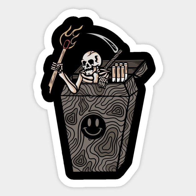 Cigarette Sticker by gggraphicdesignnn